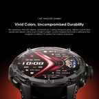 Watch GT 1.43" AMOLED 3ATM GPS Smart Watch with 2 Replaceable Straps