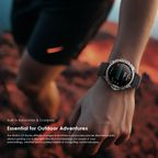 Watch GT 1.43" AMOLED 3ATM GPS Smart Watch with 2 Replaceable Straps