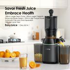 EasyJuice 108mm Diameter 800ML Slow Juicer