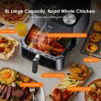 NutriFry Max 8L 2000W Air Fryer