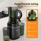 EasyJuice 108mm Diameter 800ML Slow Juicer