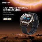 Watch Nova RN 1.43'' Amoled Rotating Bezel Control Smart Watch