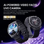 Watch Nova RV 1.39" HD Video Watch Faces IP68 Smart Watch