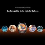 Watch Nova RN 1.43'' Amoled Rotating Bezel Control Smart Watch