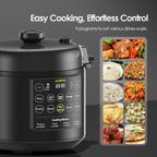 TenderPot 6L 1000W Electric Pressure Cooker