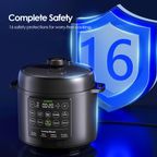 TenderPot 6L 1000W Electric Pressure Cooker