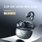 OpenSnap N Clip-On Open-Ear True Wireless Earbuds