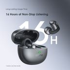 OpenSnap N Clip-On Open-Ear True Wireless Earbuds