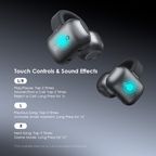 OpenSnap N Clip-On Open-Ear True Wireless Earbuds