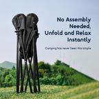 CampCradle Folable Nylon Camping Chair