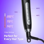 SleekWave Hair Straightener Brush