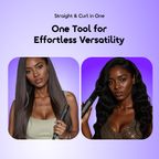 SleekWave Hair Straightener Brush