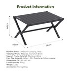LiteBoard Table de Camping Pliable en Aluminium Durable