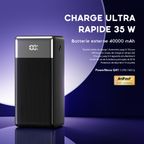 PowerJet 501 Batterie externe durable et sécurisée