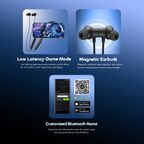 Necklace Neo Powerful Bass 30hr Playingtime Wireless Neckband Headphone