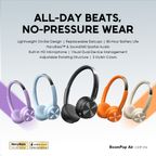 BoomPop Air Lightweight On-Ear Wireless Headphones