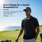 CottonAir 2 In 1 Stylish Breathable Polo Shirt