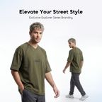 Flex Tee Oversized Stylish Cotton T-shirt