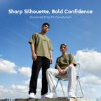 Flex Tee Oversized Stylish Cotton T-shirt