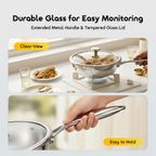 ChefFlare Durable Premium Stainless Steel Deep Fry Pan