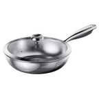 ChefFlare Durable Premium Stainless Steel Deep Fry Pan