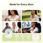 EasyPump Lightweight Gentle Wearable Breast Pump