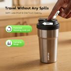 QuickSip 450 450ml Temperature-locking Leakproof Insulated Water Bottle