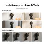 SnapMount Easy Install Heavy-Duty Vacuum Suction Cup Hooks (6pcs)