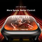 Watch 6 HAYATO X Free Fire 2.01" HD Screen Smart Watch