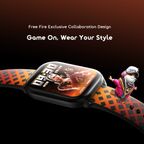 Watch 6 HAYATO X Free Fire 2.01" HD Screen Smart Watch