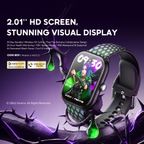 Watch 6 MOCO X Free Fire 2.01" HD Screen Smart Watch