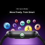 Watch 6 MOCO X Free Fire 2.01" HD Screen Smart Watch