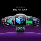 Watch 6 MOCO X Free Fire 2.01" HD Screen Smart Watch
