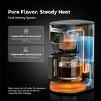 BrewDrip Safe Heating User-friendly Drip Coffee Maker
