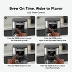 BrewDrip Safe Heating User-friendly Drip Coffee Maker