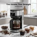 BrewDrip Safe Heating User-friendly Drip Coffee Maker