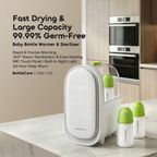 BottleCare Fast-Drying 99.99% Germ-Free Baby Bottle Warmer & Sterilizer