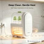 BottleCare Fast-Drying 99.99% Germ-Free Baby Bottle Warmer & Sterilizer