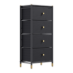 Noir Stand Plus Spacious and Stylish Storage Dresser