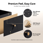 Noir Stand Plus Spacious and Stylish Storage Dresser