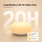 GlowNest Skin Friendly Silicone Baby Night Light