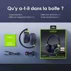 BoomPop2S Casque supra-auriculaires sans fil ENC