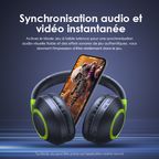 BoomPop2S Casque supra-auriculaires sans fil ENC