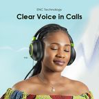 BoomPop 2 ENC سماعاتا لاسلكية فوق الأذن