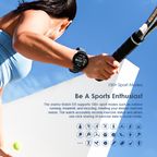 Watch ER ساعة ذكية AMOLED IP68 مقاس 1.43 بوصة