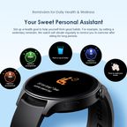 Watch ER ساعة ذكية AMOLED IP68 مقاس 1.43 بوصة