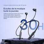 Necklace Lite Casque sans fil à vibration d'appel