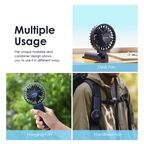 Smart Handheld Fan Dual Blades Foldable Fan