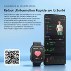 Watch Nova V 2.01" HD  cadrans de montre vidéo smart watch