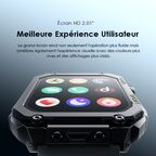 Watch Nova V 2.01" HD  cadrans de montre vidéo smart watch